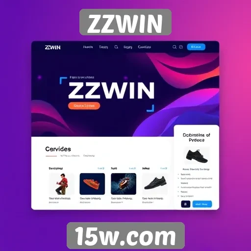Análise da interface amigável do site ZZWIN